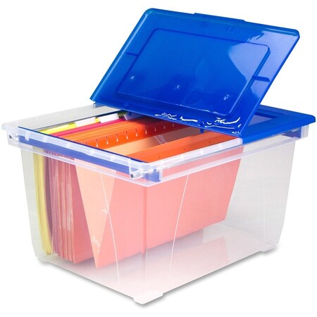 Storex Nesting File Tote, Hvy-Dty, Ltr/Lgl, 15-3/5"x19-1/4"x10", CLBE STX61526B06C